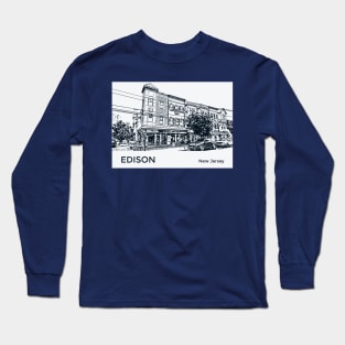 Edison New Jersey Long Sleeve T-Shirt